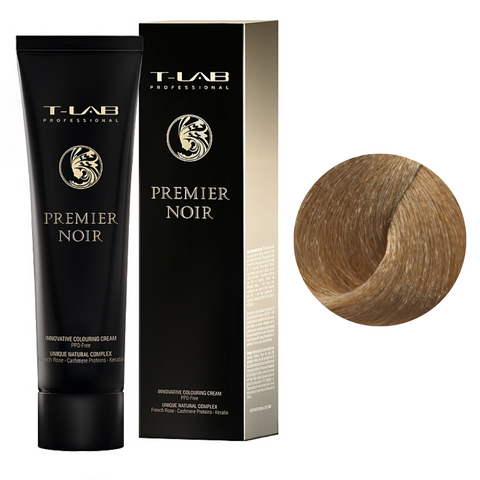 Крем-фарба для волосся T-Lab Premier Noir Colouring Cream №8.23 Light Iridescent Golden Blond 100 мл 0000000019416 фото