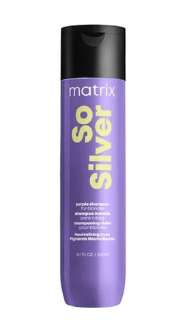 Шампунь для нейтрализации желтизны волос Matrix Total Results So Silver 300 мл 0000000007920 фото