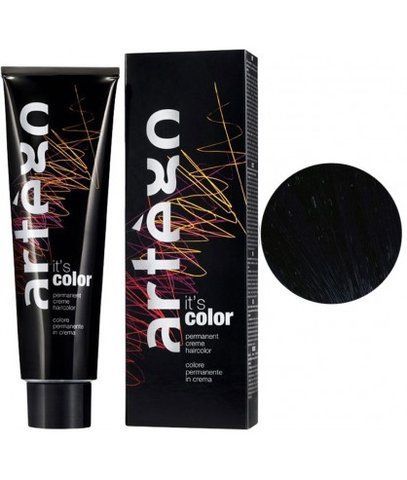Крем-фарба для волосся Artego It's Color №1 Чорний 150 мл 0000000018472 фото