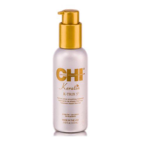 Крем для укладки зі зволожуючим ефектом CHI Keratin K-Trix 5 Smoothing Treatment 115 мл 0000000013037 фото