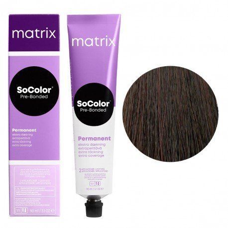 Крем - фарба для волосся MATRIX Socolor Beauty №505M Світлий шатен мокка 90 мл 0000000006203 фото