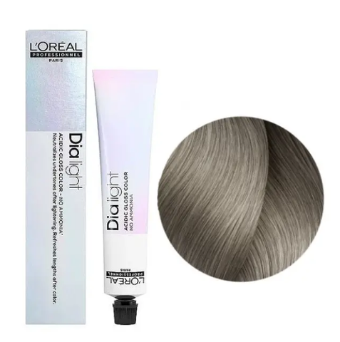 Гель-краска без аммиака L'Oreal Professionnel DIA Light №9.18 Блондин молочно-пепельный мокка 50 мл 0000000002851 фото