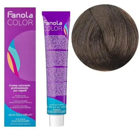 Крем-краска для волос Fanola №6/0 Intense Dark Blonde 100 мл 0000000006592 фото