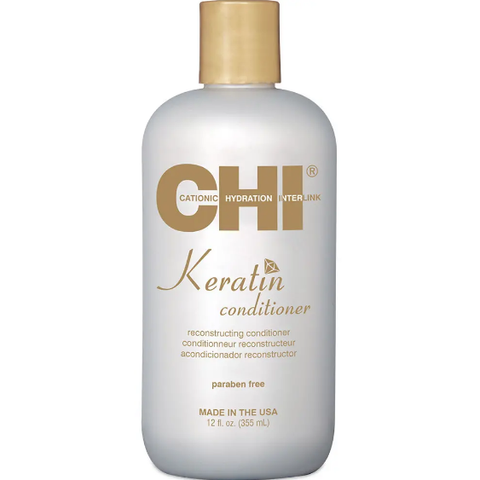 Кондиціонер відновлюючий з кератином Chi Keratin Conditioner 355 мл 0000000019988 фото