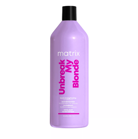 Кондиціонер для зміцнення волосся Matrix Total Results Unbreak My Blonde Conditioner 1000 мл 0000000020627 фото