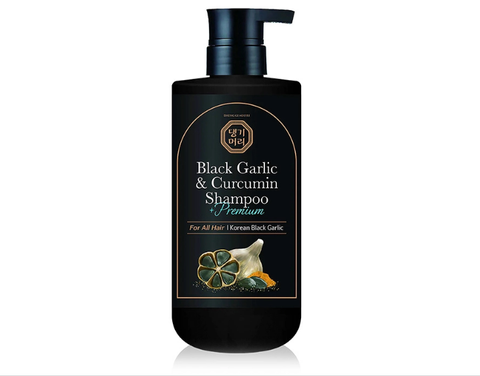 Шампунь з екстрактом чорного часнику Daeng Gi Meo Ri Premium Black Garlic and Curcumin 500 мл 0000000018931 фото