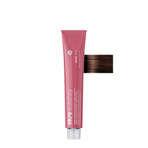 Крем-фарба безаміачна для волосся Ekre Estensy №6/53 Chocolate 100 мл 0000000020386 фото