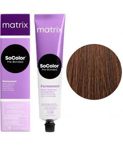 Крем-фарба для волосся Matrix Socolor Beauty №506BC Темний блондин коричнево мідний 90 мл 0000000006205 фото