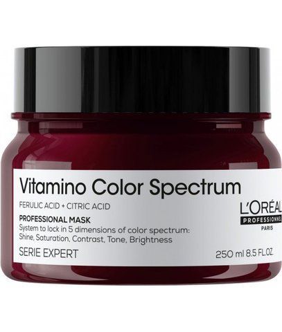 Маска для блиску та збереження кольору волосся Loreal Professionnel Vitamino Color Spectrum 250 мл 0000000021258 фото