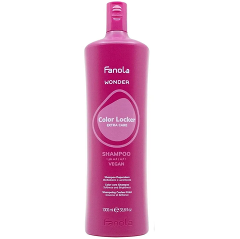 Шампунь для фарбованого волосся Fanola Wonder Color Locker Shampoo 1000 мл 0000000017899 фото
