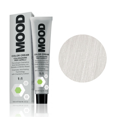Тонер для волосся з аміаком Mood Color Cream Moody Toner №0 White 100 мл 0000000022998 фото