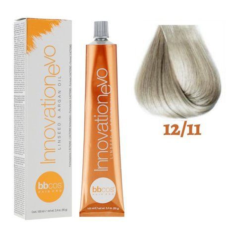 Крем-фарба для волосся BBCos Innovation Evo №12.11 Platinum Intense Ash Blonde 100 мл 0000000019080 фото