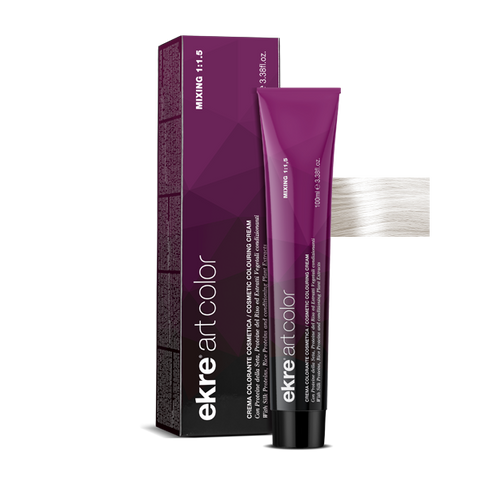 Крем-краска для волос EKRE Art Color Cream №90/01 Silver 100 мл 0000000004654 фото