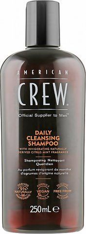 Шампунь для глибокого очищення American Crew Daily Cleansing Shampoo 250 мл 0000000000316 фото