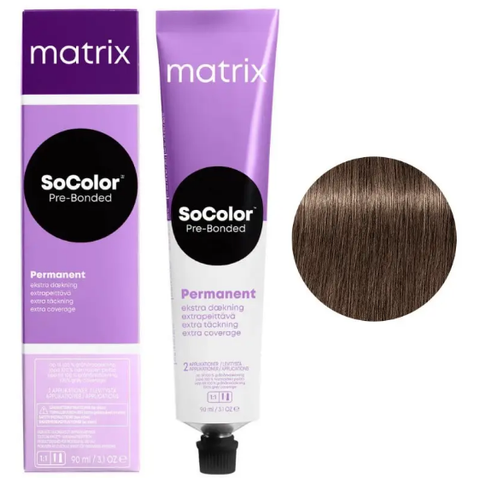Крем-фарба для волосся Matrix Socolor Beauty №506NA Темний блондин натуральний попелястий 90 мл 0000000006208 фото
