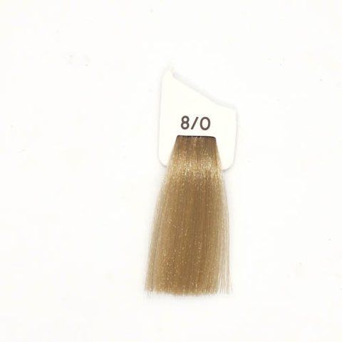 Крем-фарба аміачна для волосся Inebrya Сolor №8/0 Light Blonde 100 мл 0000000017514 фото