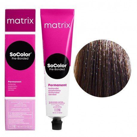 Крем-фарба для волосся Matrix Socolor Beauty №5AV Перламутровий попелястий світлий шатен 90 мл 0000000006223 фото