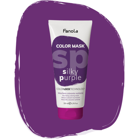 Маска тонуюча для волосся Fanola Color Mask Silky Purple 200 мл 0000000020586 фото