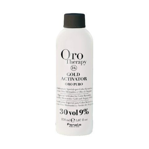 Окисник з мікрочастинками золота Fanola 9% Oro Therapy 30 Vol 150 мл 0000000009739 фото