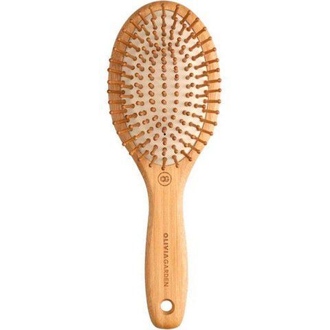 Щетка бамбуковая массажная Olivia Garden Bamboo Touch Detangle Massage M 0000000018463 фото