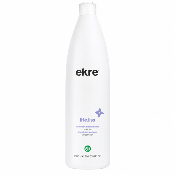 Шампунь для гладкості волосся EKRE Life.Liss Shampoo 1000 мл 0000000004494 фото