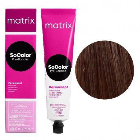 Крем - фарба для волосся Matrix Socolor Beauty №8MA Світлий блондин мокка попелястий 90 мл 0000000006268 фото