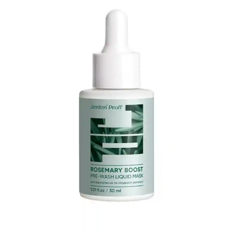 Маска рідка для волосся з розмариновою олією Jerden PROFF Rosemary Boost 30 мл 0000000022485 фото