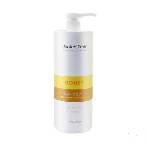 Шампунь безсульфатный медовый для волос с маточным молочком Jerden PROFF Honey 1000 мл 0000000016570 фото