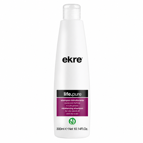 Шампунь для жирної шкіри голови EKRE Life.Pure Shampoo 300 мл 0000000004497 фото