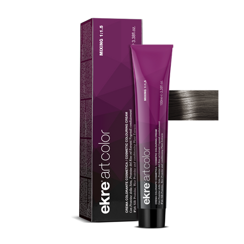 Крем-краска для волос EKRE Art Color Cream №6/1 Dark Ash Blonde 100 мл 0000000004610 фото