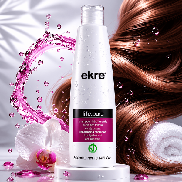 Шампунь для жирной кожи головы EKRE Life.Pure Shampoo 300 мл 0000000004497 фото