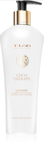 Маска для відновлення волосся T-LAB Coco Therapy Duo Mask 300 мл 0000000019384 фото