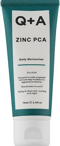 Крем зволожуючий для обличчя Q+A Zinc PCA Daily Moisturiser 75 мл 0000000018921 фото