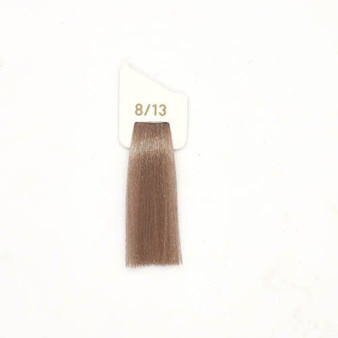 Крем-фарба аміачна для волосся Inebrya Сolor №8/13 Light Blonde Ash Golden 100 мл 0000000017516 фото
