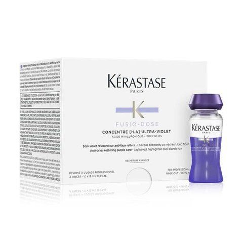 Концентрат для світлого волосся Kerastase Fusio Dose Concentre Ultra Violet 10 шт 12 мл 0000000016054 фото