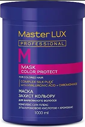 Маска для окрашенных волос Master LUX Professional 1000 мл 0000000017783 фото
