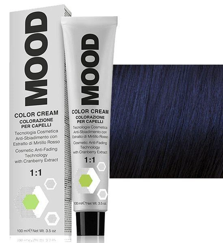 Крем-корректор для волос Мood Сolor Booster Blu 100 мл 0000000022907 фото