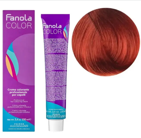 Крем-фарба для волосся Fanola №6/46 Dark blonde intense copper red 100 мл 0000000006607 фото