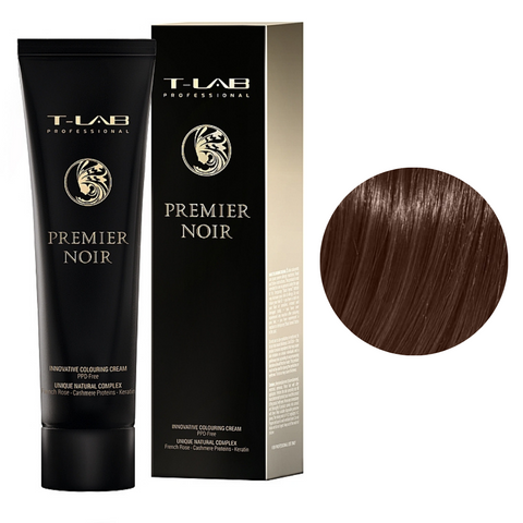 Крем-фарба для волосся T-Lab Premier Noir Colouring Cream №7.24 Iridescent Copper Blonde 100 мл 0000000019418 фото