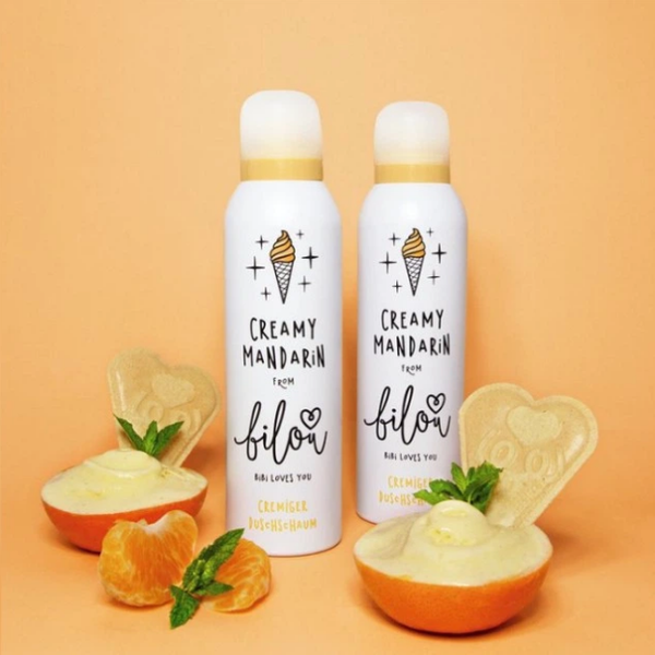 Пінка для душу Bilou Creamy Mandarin 200 мл 0000000016526 фото