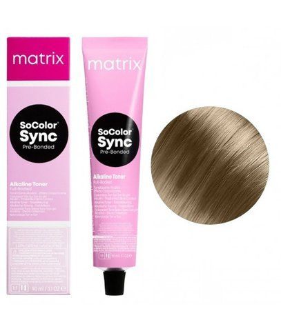 Крем-фарба без аміаку Matrix Color Sync №7NA Блондин натуральний попелястий 90 мл 0000000017766 фото