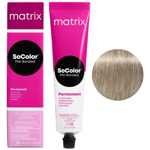 Крем-фарба для волосся Matrix Socolor Beauty №8SP Світлий блондин сріблястий перламутровий 90 мл 0000000006274 фото
