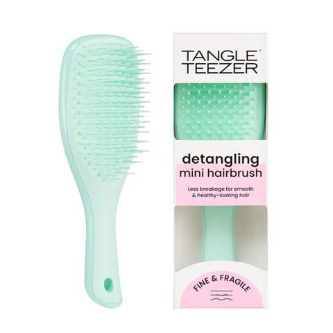 Щетка для волос Tangle Teezer The Ultimate Detangler Mini Fine & Fragile Jade Lagoon 0000000021252 фото