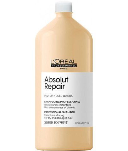 Шампунь для відновлення пошкодженного волосся Loreal Professionnel Absolut Repair Shampoo 1500 мл 0000000007332 фото
