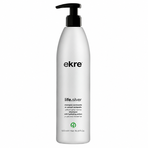 Шампунь антижовтий для волосся EKRE Life.Silver Shampoo 500 мл 0000000004503 фото