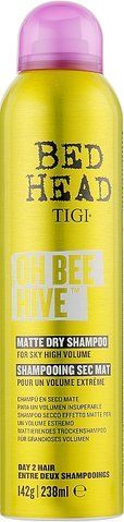 Шампунь сухий матуючий для волосся Tigi Bed Head Oh Bee Hive Matte Dry Shampoo 238 мл 0000000018121 фото
