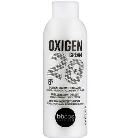 Окисник кремоподібний BBCos Oxigen Cream 20 Volume 6% 150 мл 0000000019277 фото