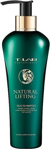 Шампунь для природного живлення волосся T-LAB Professional Natural Lifting Duo Shampoo 300 мл 0000000019439 фото