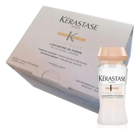 Концентрат для живлення кучерявого волосся Kerastase Fuzio Dose Concentre Form 10 шт 12 мл 0000000016276 фото