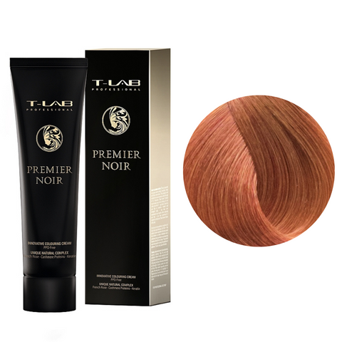 Крем-фарба для волосся T-Lab Professional Premier Noir №7.43 Copper-golden blonde 100 мл 0000000020162 фото